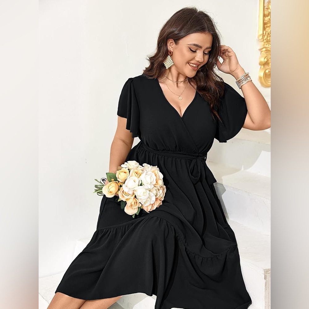 Chic Black Maxi Dress